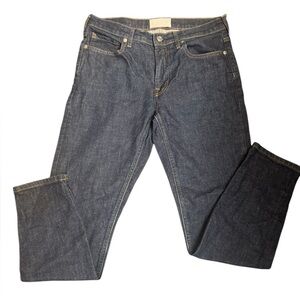 EVERLANE Mid Rise Dark Wash Jean Regular
Fit Stretch Jeans Size 28 Women EUC